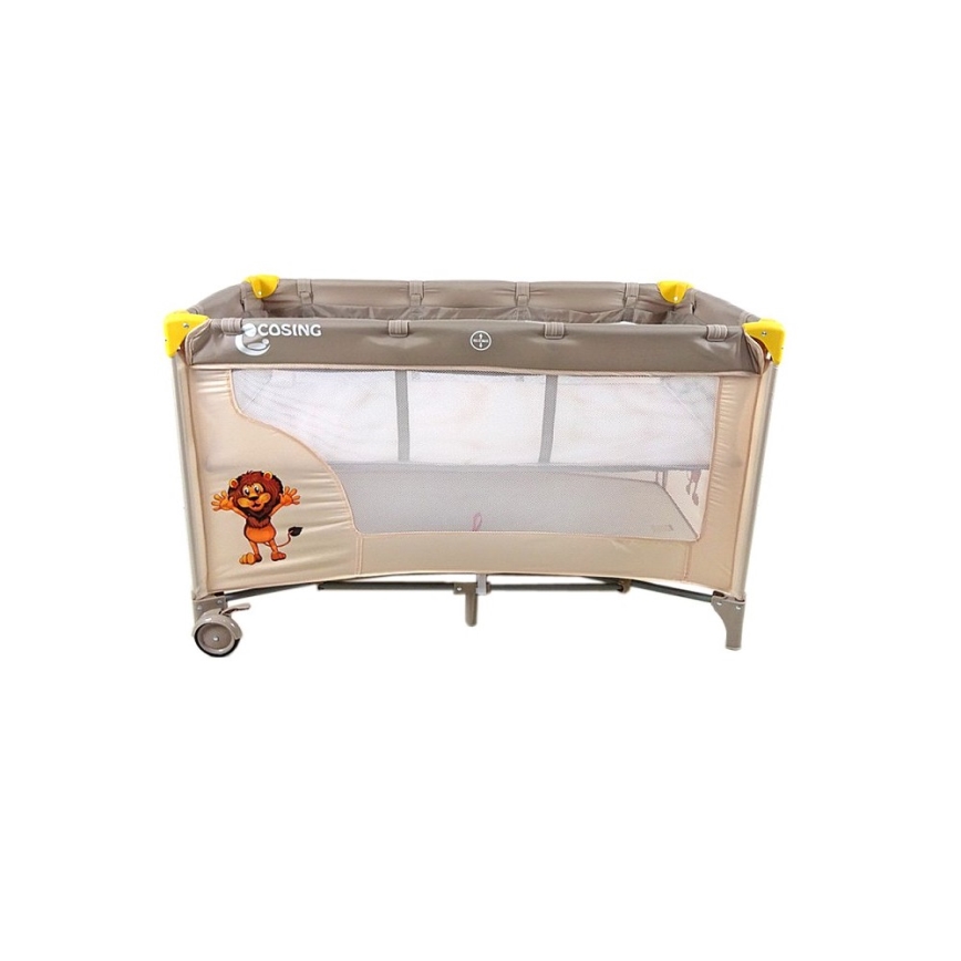 COSING - Matkapinnasänky säädettävillä asennoilla ADAM Lion Beige