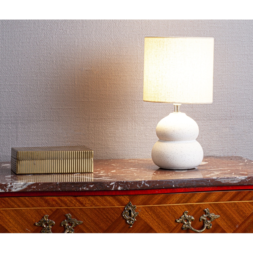 Cottex - Pöytävalaisin LUCIE 1xE14/8W/230V kermanvärinen