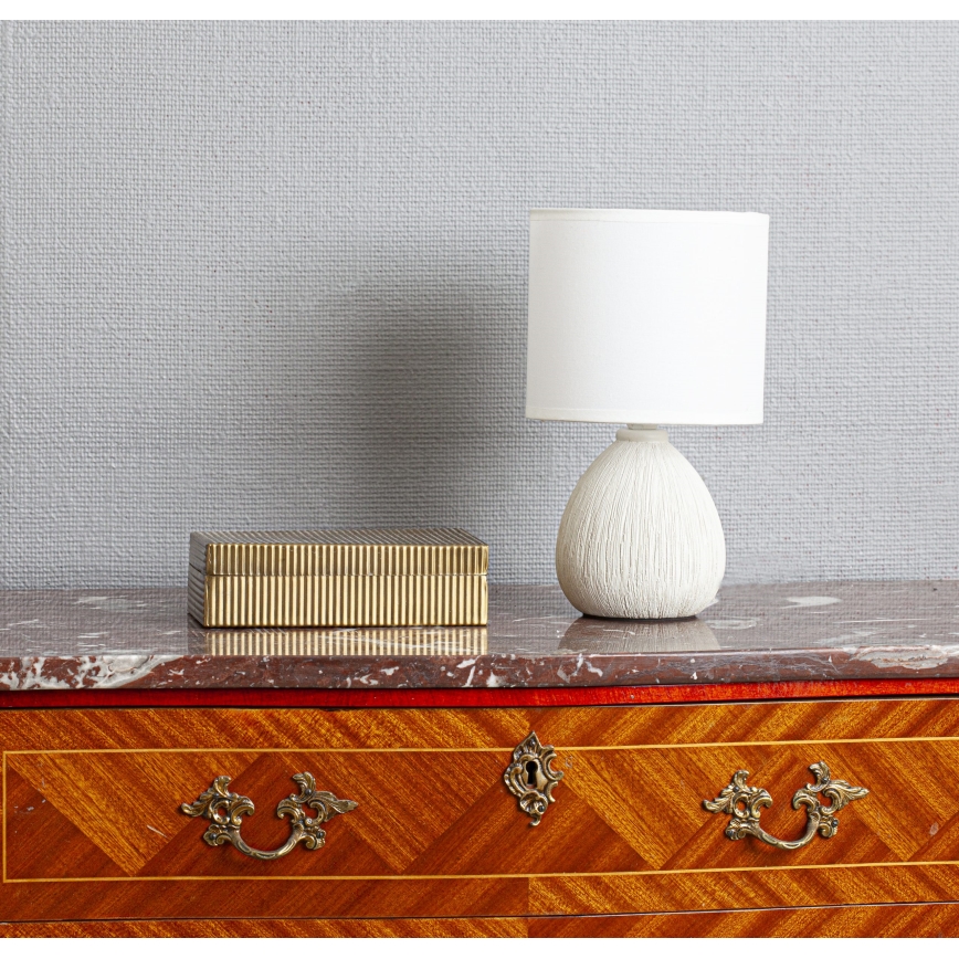 Cottex - Pöytävalaisin MADISON 1xE14/8W/230V kermanvärinen