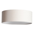 Cottex - ABBIE kattovalaisin 2xE27/8W/230V Ø 38 cm, kerma