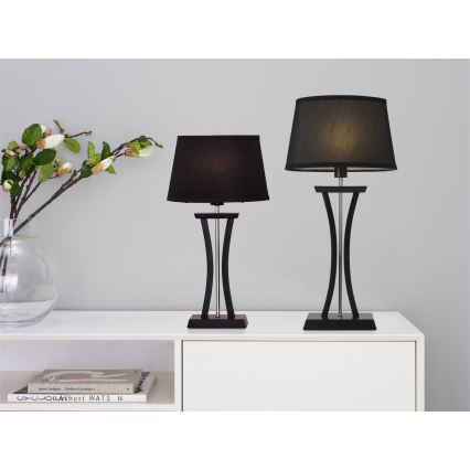 Cottex - Pöytävalaisin NEW CHELSEA 1xE14/40W/230V musta