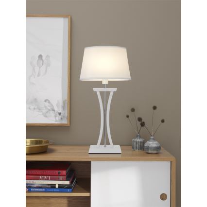 Cottex - Pöytävalaisin NEW CHELSEA 1xE14/40W/230V valkoinen