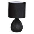 Cottex - Pöytälamppu MADISON 1xE14/8W/230V musta