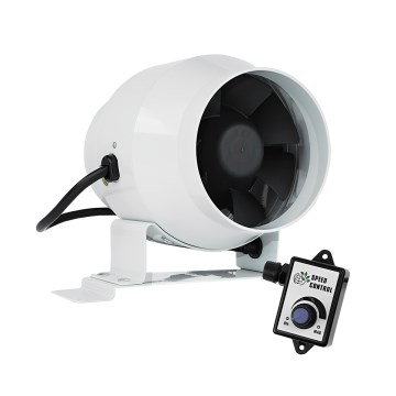 Dalap 24MF100 - Kanavapuhallin energiatehokkaalla moottorilla ja nopeussäätimellä MF 100 EC 18W/230V
