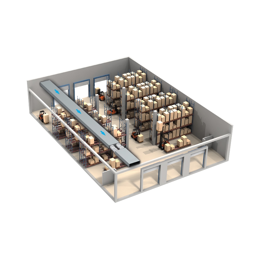 Dalap 8199 - Aksiaalinen tuuletin AP PROFI 100 25W/230V
