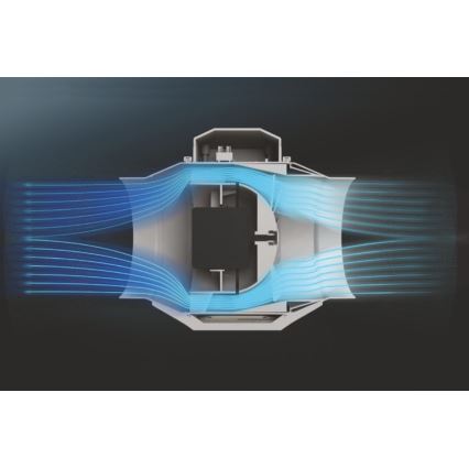 Dalap 8199 - Aksiaalinen tuuletin AP PROFI 100 25W/230V