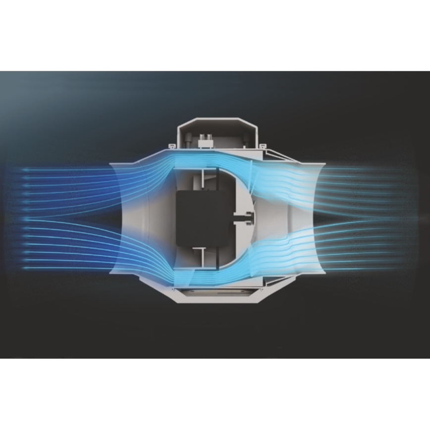 Dalap 8199 - Aksiaalinen tuuletin AP PROFI 100 25W/230V