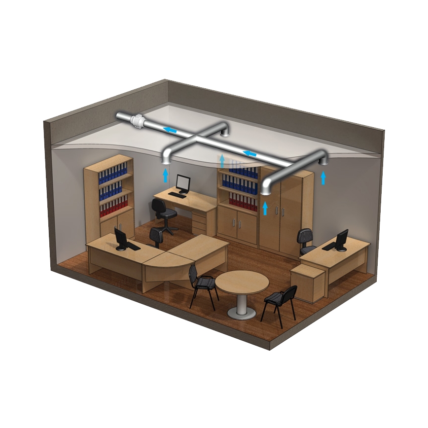 Dalap 8207 - Aksiaalipuhallin AP PROFI 125 29W/230V