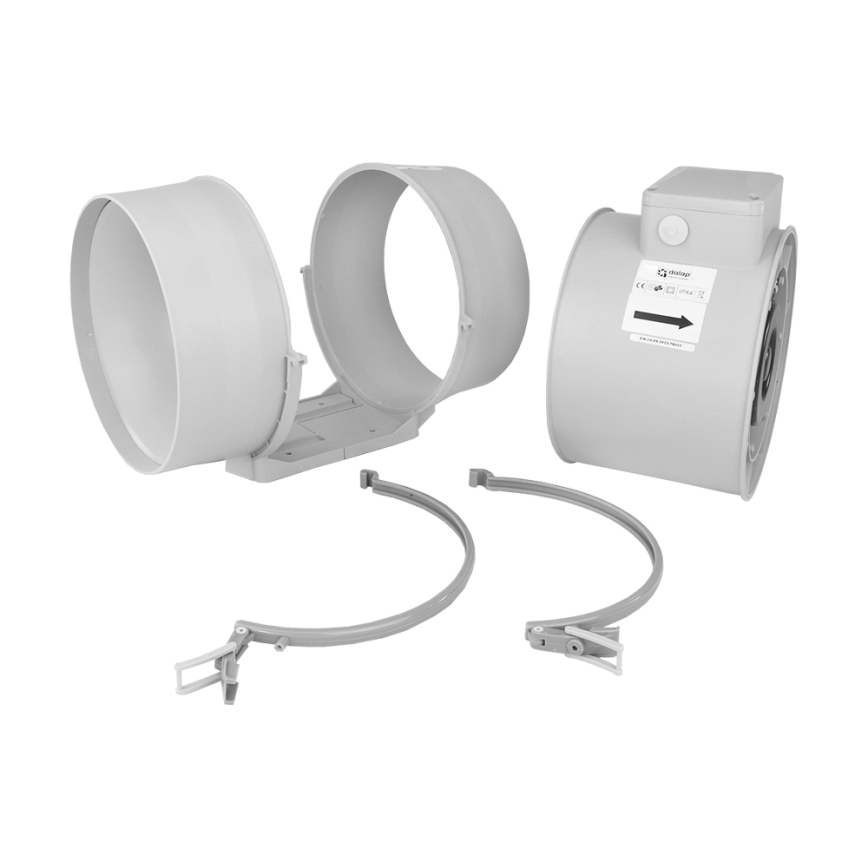 Dalap 8216 - Aksiaalipuhallin AP PROFI 200 108W/230V