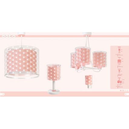 Dalber 41007S - Lasten kattokruunu DOTS 3xE27/60W/230V