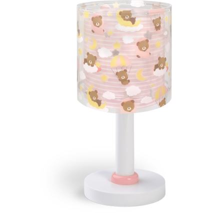 Dalber 41571S - Lasten LED-lamppu BABY TEDDY 1xG4/4W/230V vaaleanpunainen