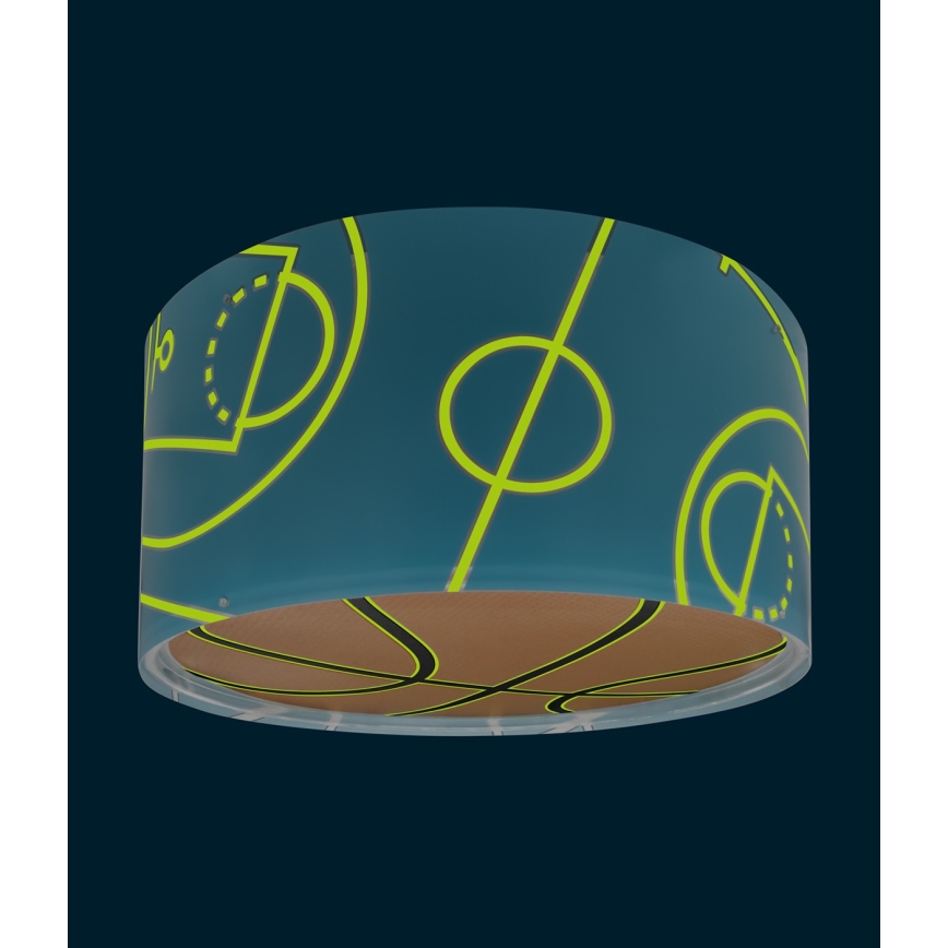 Dalber 41746 - Lasten kattovalaisin BASKET 2xE27/15W/230V