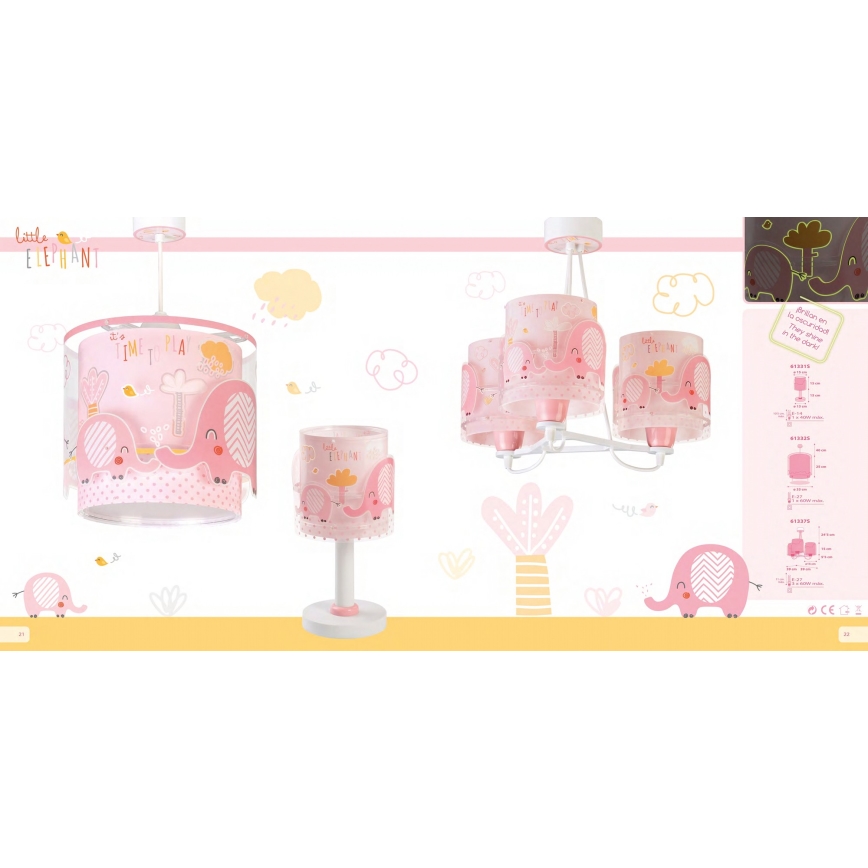 Dalber 61331S - Lasten lamppu LITTLE NORSU 1xE14/40W/230V