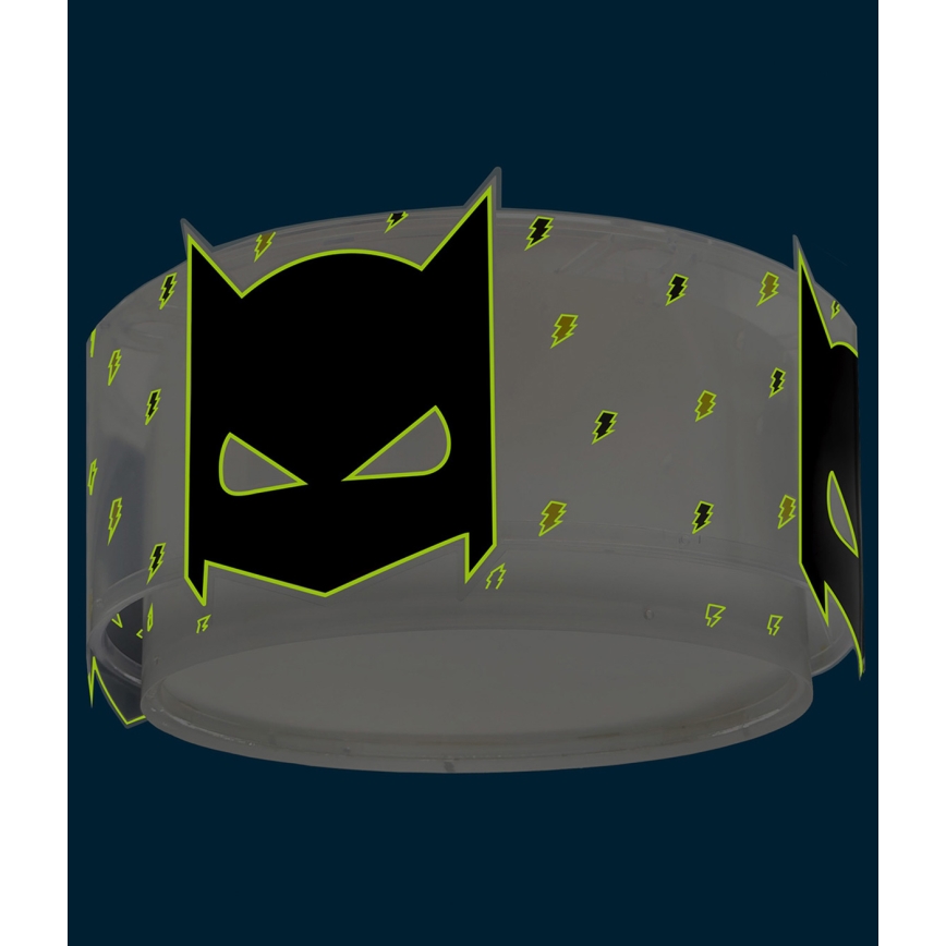 Dalber 61806 - Lasten kattovalaisin DARK HERO 2xE27/15W/230V