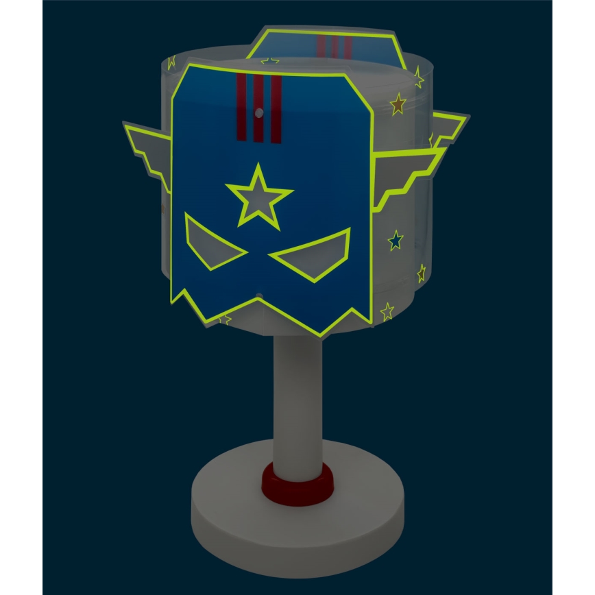 Dalber 61811N - LED-lastenlamppu BLUE HERO 1xG4/4W/230V valkoinen/sininen