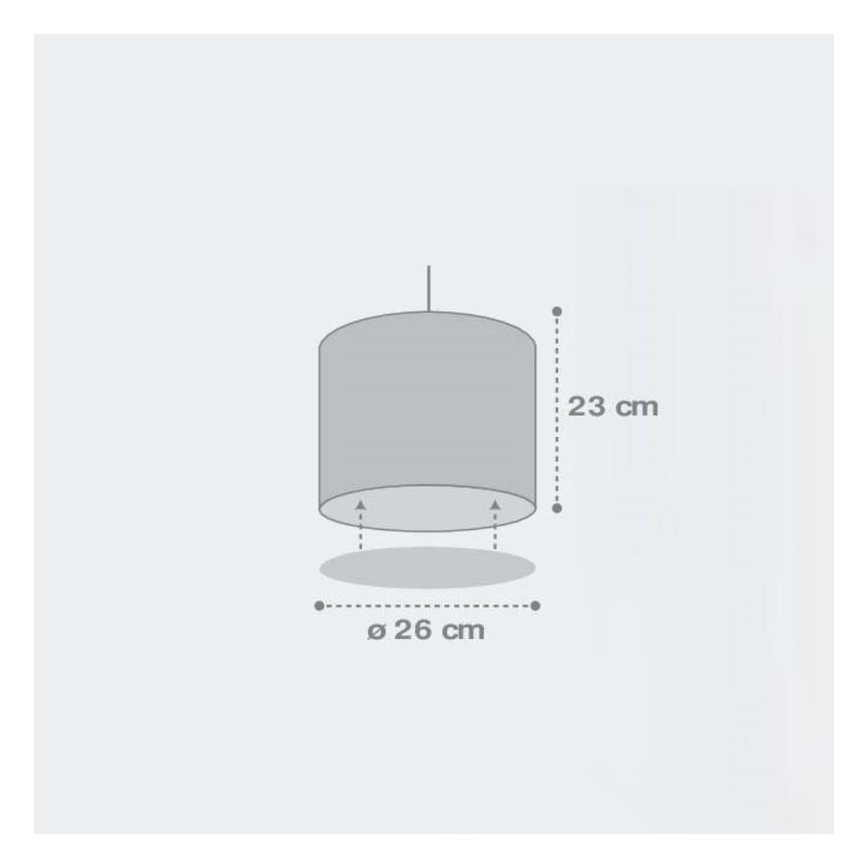 Dalber 62012S - Lasten kattokruunu SWEET DREAMS 1xE27/60W/230V