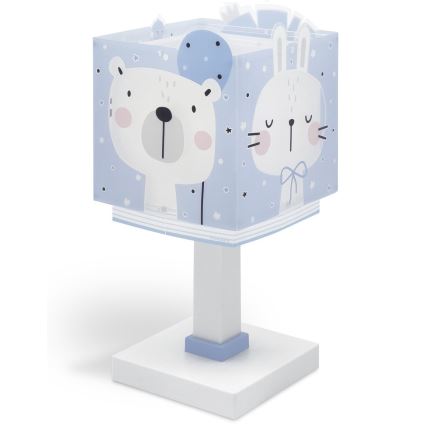 Dalber 63111T - Lasten lamppu JUNGLE 1xE14/8W/230V sininen