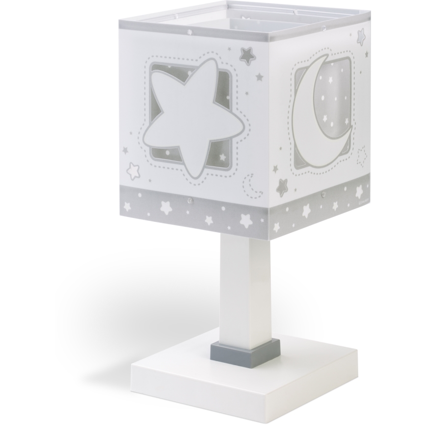 Dalber 63231NE - LED lasten yöpöytälamppu MOONLIGHT 1xG4/4W/230V harmaa