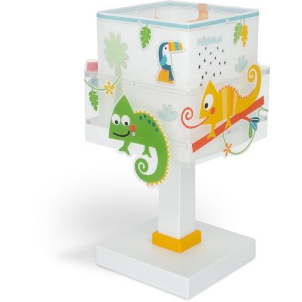 Dalber 63311N - LED-lastenlamppu HAPPY JUNGLE 1xG4/4W/230V, monivärinen