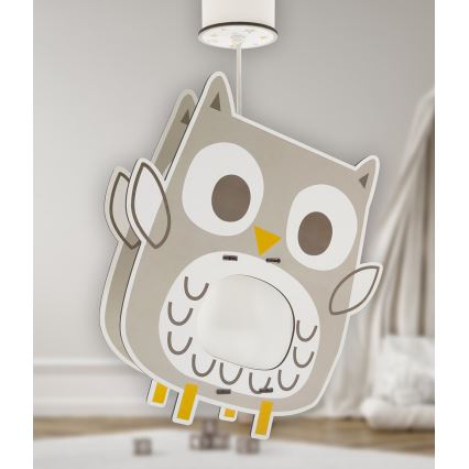 Dalber 63397 - Lasten kattokruunu OWL 1xE27/15W/230V