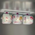 Dalber 63443 - Lasten kattovalaisin MERMAIDS 3xE27/60W/230V