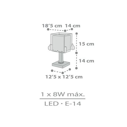 Dalber 63531N - LED Lastenlamppu TRAIN 1xG4/4W/230V monivärinen