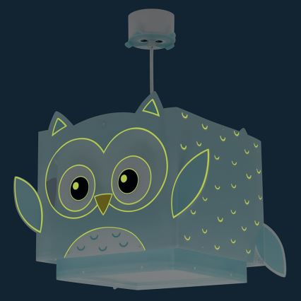 Dalber 64392 - Lasten kattokruunu LITTLE OWL 1xE27/60W/230V