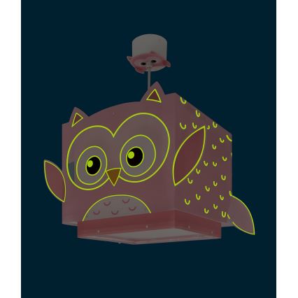 Dalber 64482 - Lasten kattokruunu LITTLE FRIENDS 1xE27/15W/230V