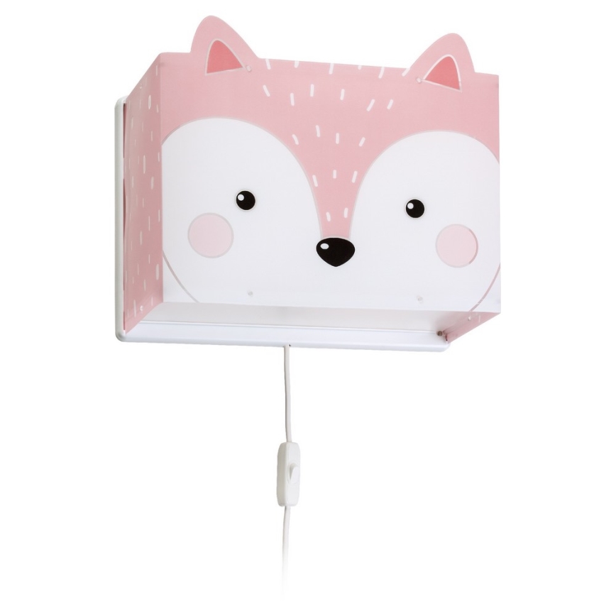 Dalber 64588 - Lasten seinävalaisin LITTLE FOX 1xE27/60W/230V