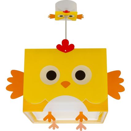Dalber 64642 - Lasten kattokruunu LITTLE CHICKEN 1xE27/15W/230V