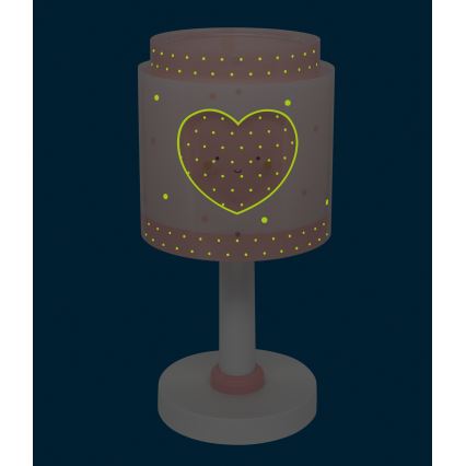 Dalber 76011NS - LED-lastenlamppu BABY DREAMS 1xG4/4W/230V vaaleanpunainen