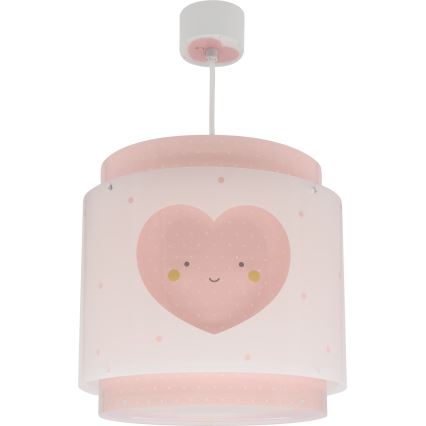 Dalber 76012S - Lasten kattokruunu BABY DREAMS 1xE27/15W/230V vaaleanpunainen