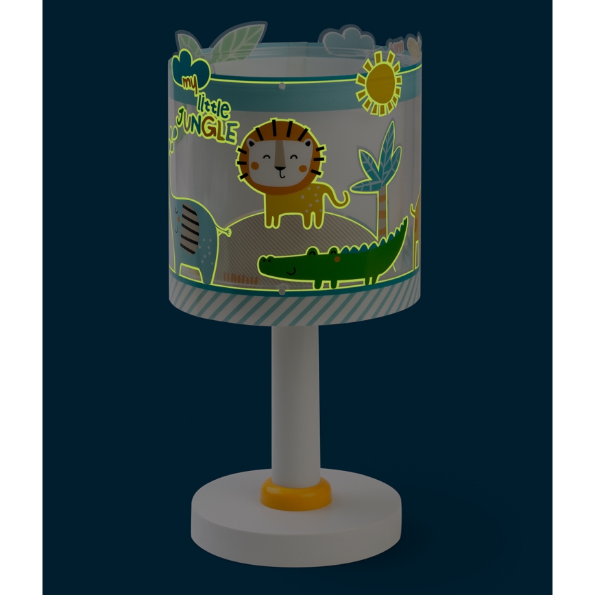 Dalber 76111N - LED-lastenlamppu MY LITTLE JUNGLE 1xG4/4W/230V monivärinen