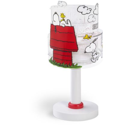 Dalber 76301 - LED-lastenlamppu SNOOPY 1xG4/4W/230V valkoinen/punainen