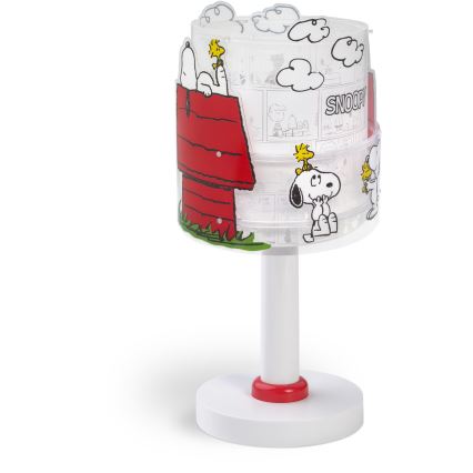 Dalber 76301 - LED-lastenlamppu SNOOPY 1xG4/4W/230V valkoinen/punainen