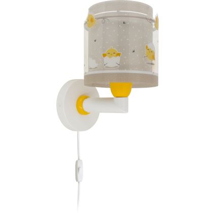 Dalber 76879 - Lasten seinävalaisin BABY CHICK 1xE27/15W/230V