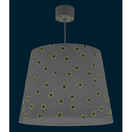 Dalber 82212B - Lasten kattokruunu STAR LIGHT 1xE27/60W/230V valkoinen