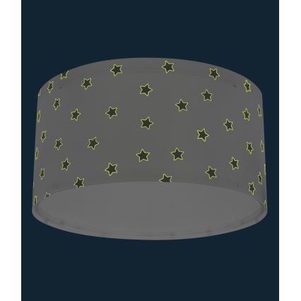 Dalber 82216B - Lasten kattovalaisin STAR LIGHT 2xE27/60W/230V valkoinen