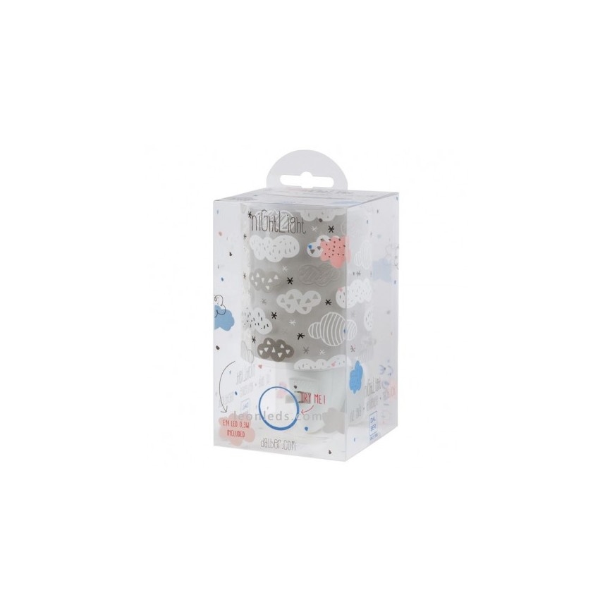 Dalber D-41415E - LED-pistokelamppu CLOUDS 1xE14/0,5W/230V