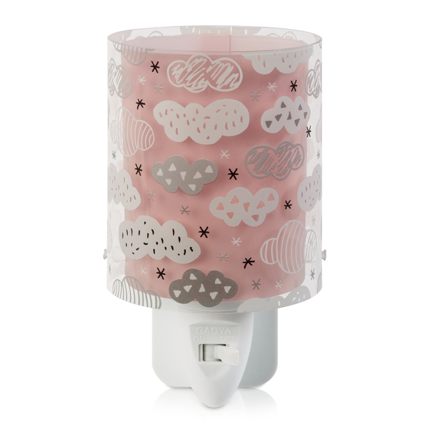 Dalber D-41415S - LED-yövalo CLOUDS 1xE14/0,5W/230V