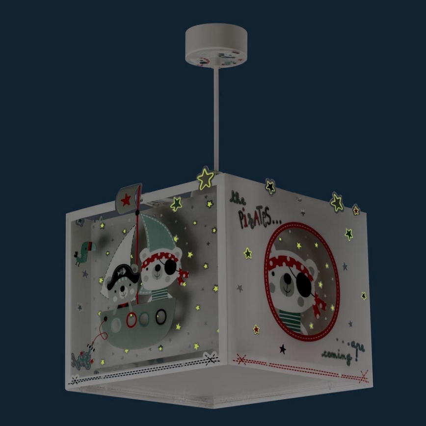 Dalber D-74552 - Lasten kattokruunu PIRATES 1xE27/60W/230V