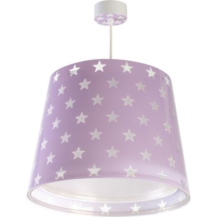Dalber D-81212L - Lasten riipuskattokruunu narulla STARS 1xE27/60W/230V
