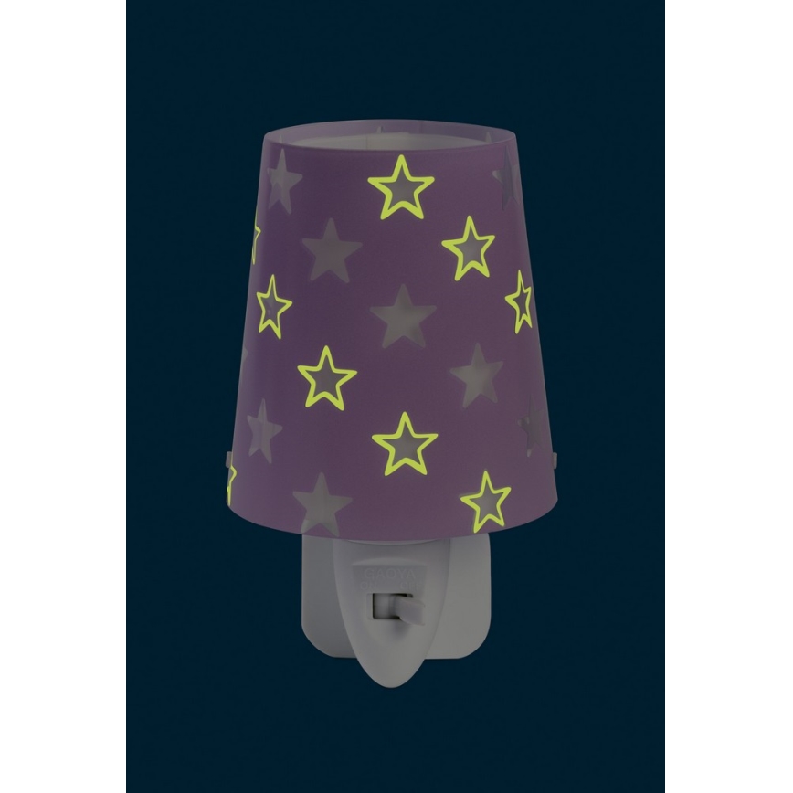 Dalber D-81215L - LED-yövalo STARS 1xE14/0,5W/230V