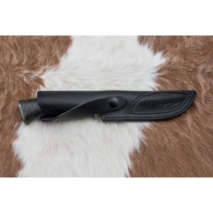 Damaskos metsästysveitsi 13,8 cm Koivu/kamelin luu