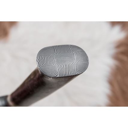 Damaskos metsästysveitsi 13,8 cm Koivu/kamelin luu