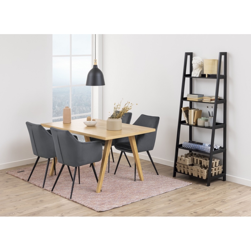 DAMON-kirjahylly musta