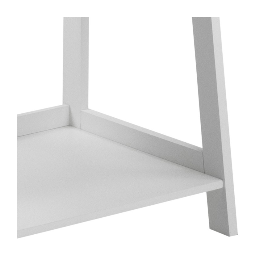 DAMON valkoinen kirjahylly