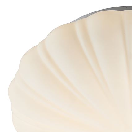 Där Lighting CAF502 - Kylpyhuoneen kattovalaisin CAFE 1xE27/60W/230V halkaisija 27 cm IP44 valkoinen