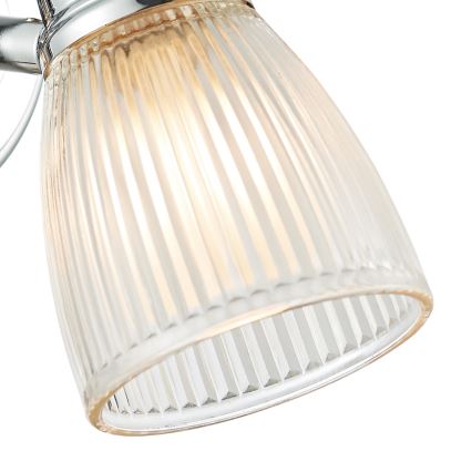 Där Lighting CED0738 - Kylpyhuoneen seinävalaisin CEDRIC 1xG9/25W/230V IP44 kiiltävä kromi