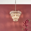 Där Lighting CER0135 - Ketjulla roikkuva riippuvalaisin CERYS 1xE27/60W/230V, kultainen
